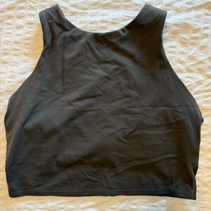 Athleta Conscious Crop Longline Bra Tank, D-DD